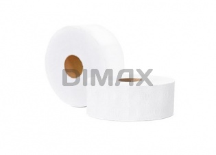 Туалетная бумага Lasla Professional Comfort ЦП-02 на втулке 2 слоя с тиснением с перфорацией белая 