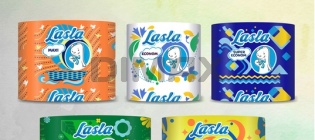 Туалетная бумага Lasla Econom с тис. б/втулки (48 шт)